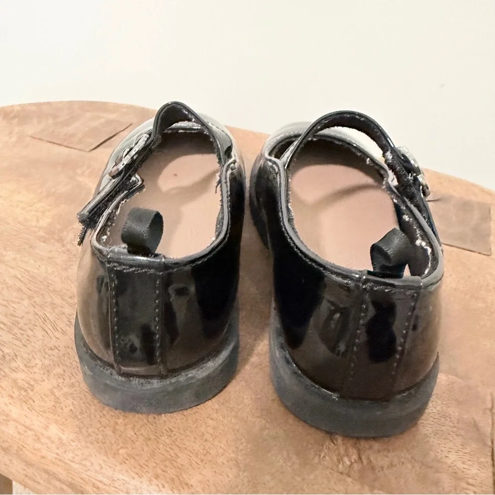 Old Navy Black Patent‎ Leather Kids Shoes